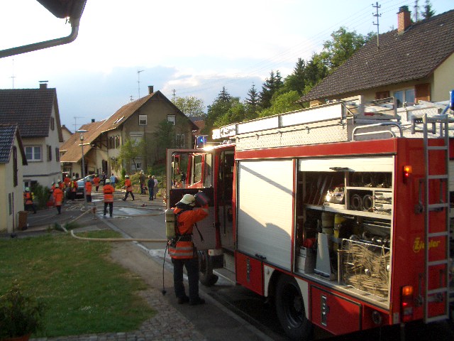 Feuerwehrübung in Hilzingens Ortsteilen Feuerwehrübung in Hilzingens Ortsteilen